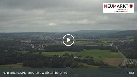 Webcam Burgruine Wolfstein Bergfried