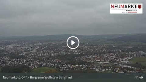 Webcam Burgruine Wolfstein Bergfried