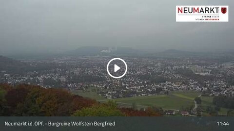 Webcam Burgruine Wolfstein Bergfried