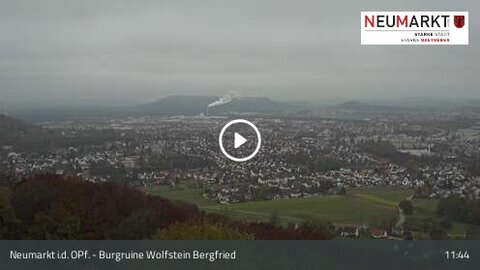 Webcam Burgruine Wolfstein Bergfried