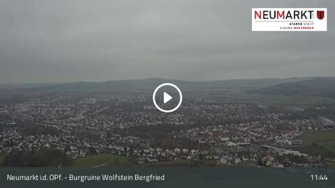 Webcam Burgruine Wolfstein Bergfried