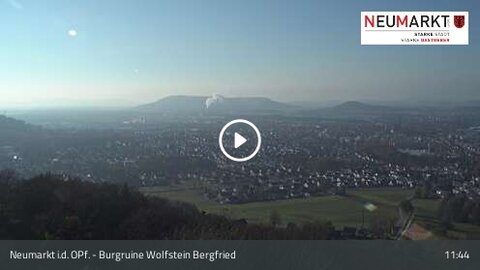 Webcam Burgruine Wolfstein Bergfried