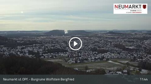 Webcam Burgruine Wolfstein Bergfried