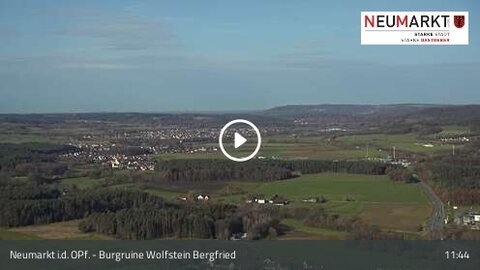 Webcam Burgruine Wolfstein Bergfried