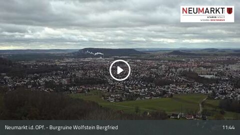 Webcam Burgruine Wolfstein Bergfried